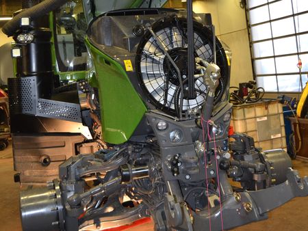Moter til ombygget Fendt skovtraktor | TBS Maskinpower